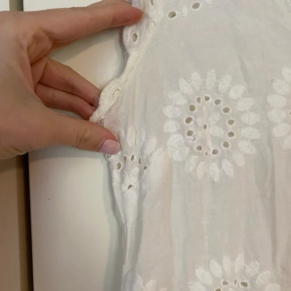 Calypso St Bart white sundress/ cover up. - Picture 4 of 4